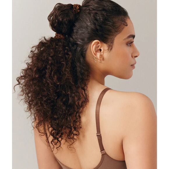 Slip Skinny Scrunchies For Dark Brown Hair, NWT - Picture 4 of 6